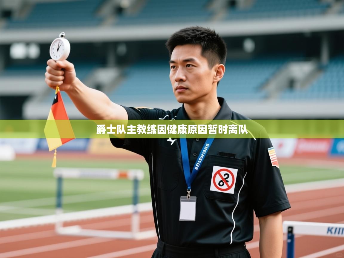 爵士队主教练因健康原因暂时离队  第1张